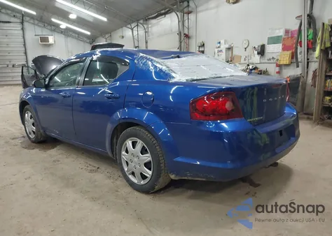2013 Dodge Avenger Se z USA, uszkodzony, nr VIN 1C3CDZAB3DN631294